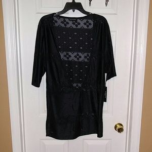 Bathing suit cover up size 1x Ellen Weaver