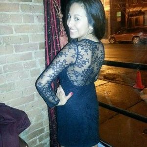 Short Lace dress Express