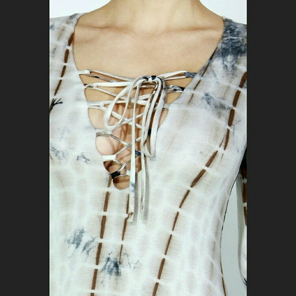 💜 CLEARANCE 💜 🎉HP🎉  Tie-Dyed Mini Dress - Picture 4 of 4