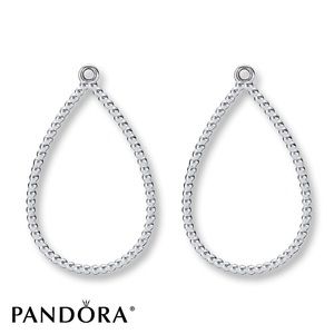 NEW Pandora twisted teardrop earring charm