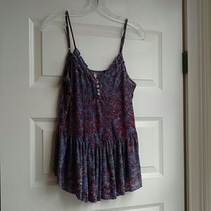Free people peplum tank