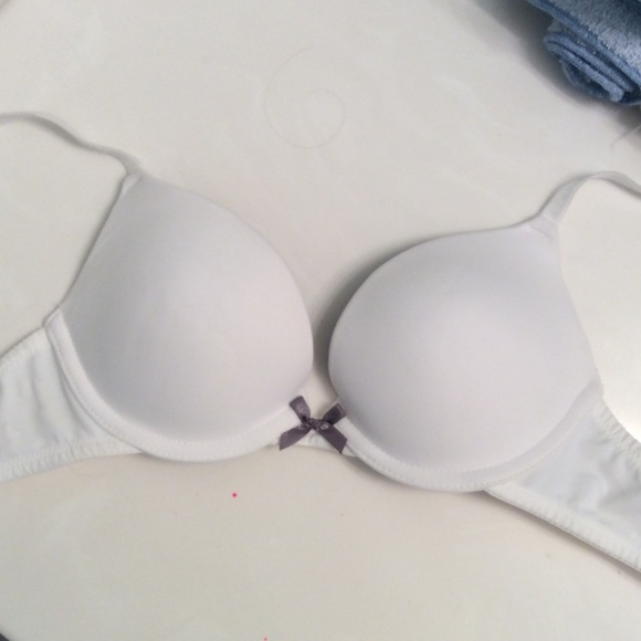 White Push-Up Bra