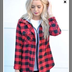 ❌SOLD❌ Buffalo plaid cozy fall flannel