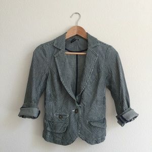 Topshop jean blazer