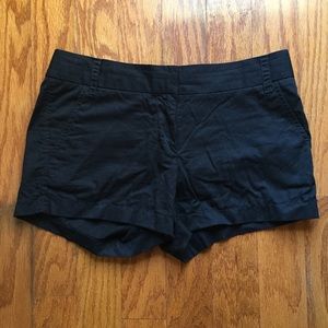 J.Crew 3" chino shorts in black