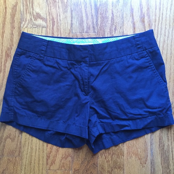 J.Crew 3" chino shorts in navy