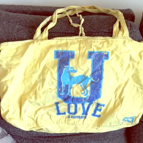 Pink beach tote