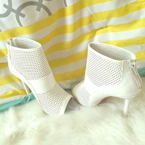 White booties