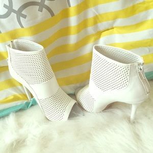 White booties