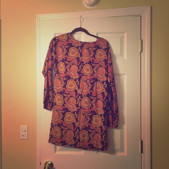 Ann Taylor Paisley Print Dress Size XS