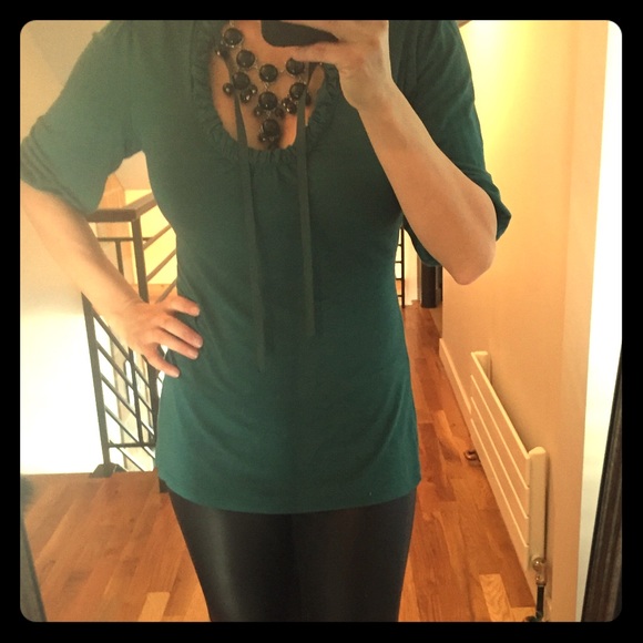 ~SOLD~Emerald Green Top