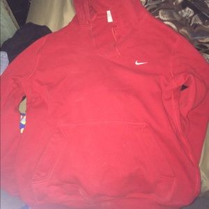 Red Nike Hoodie