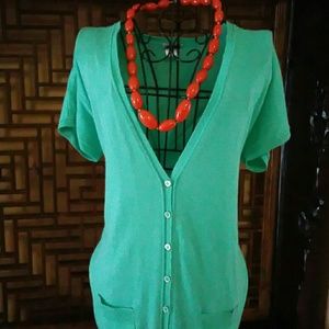 100% Italian cashmere *J Crew cardigan*