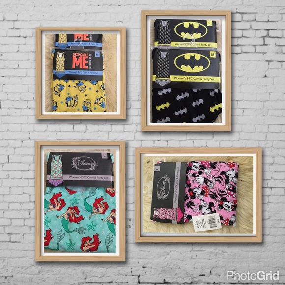 Cami & Panty SETS - SOLD INDIVIDUALLY