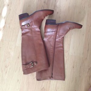 Leather riding boots!