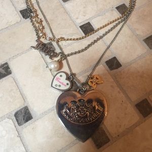 Juicy Couture three tier necklace