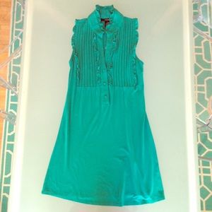 Teal Sleeveless Dress