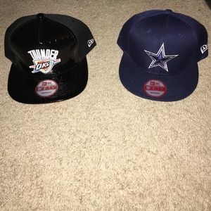 OKC & Dallas Cowboys Snap Backs