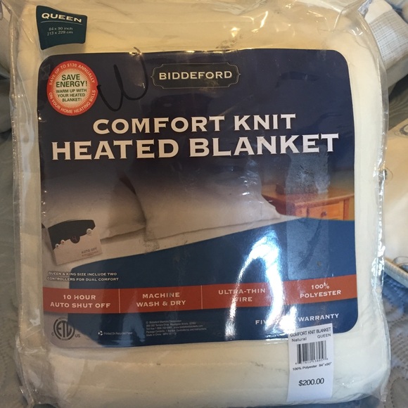 Biddeford Bedding Heated Blanket Poshmark