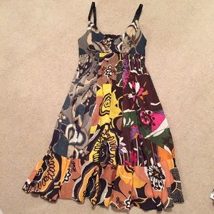 Planet gold dress