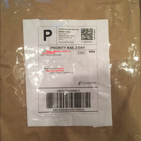 **Shipping Proof for @vero**