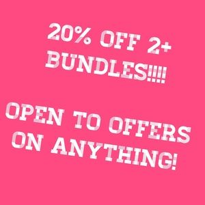 20% off of 2+ Bundles!