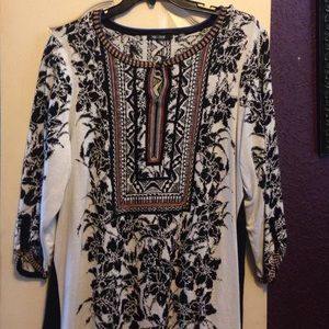 Nic + Zoe Sweater Tunic 3X