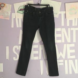 Black skinny jeans