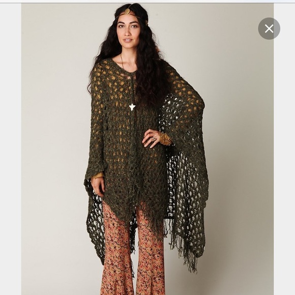 Free people poncho !! M/L