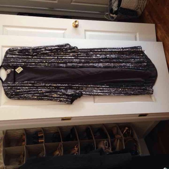 SOLD Sequined haute and hippie overcoat