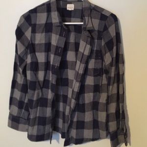J Crew "the perfect" flannel shirt