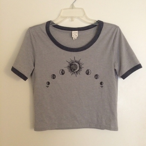 Sun and Moon crop top from pacsun
