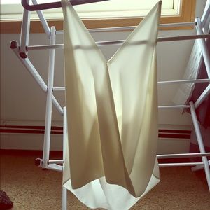 White/cream Halter top