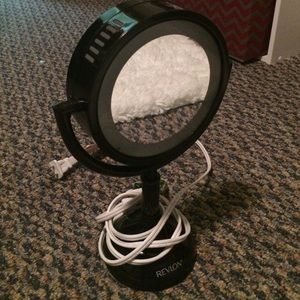 Brown Revlon Timeless Beauty Mirror.