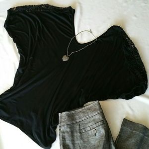 *Fredericks of Hollywood* Crochet bat wing top