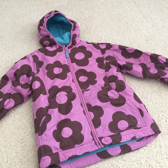 NWT Mini Boden fleece line jacket sz 11-12