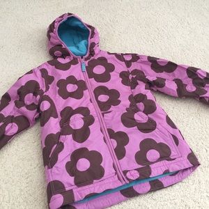 NWT Mini Boden fleece line jacket sz 11-12