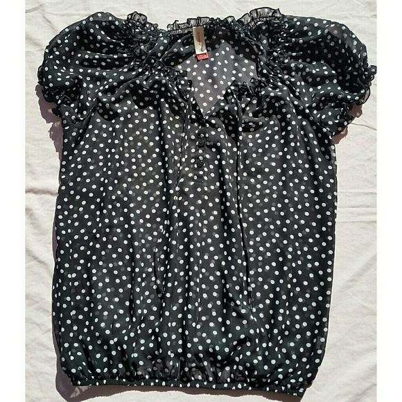 Polka Dot Blouse