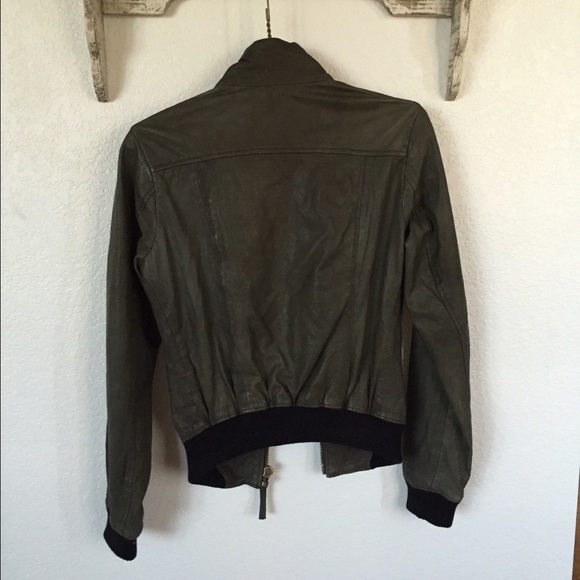 Lucky Brand Leather Jacket NWT Size XS - Picture 2 of 4