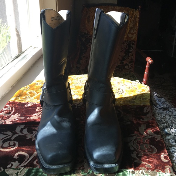 Black Durango Motorcycle boots
