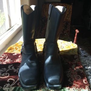 Black Durango Motorcycle boots