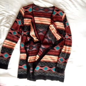 Southwestern Patterned Cardigan