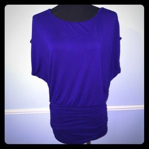 Express Purple Tunic Top