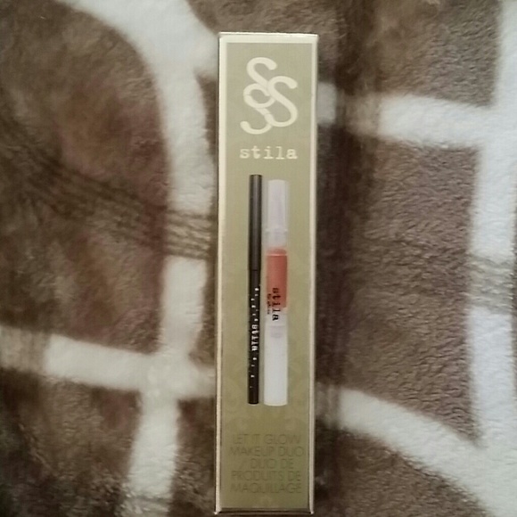 New Stila set...smudge stick and lip glaze