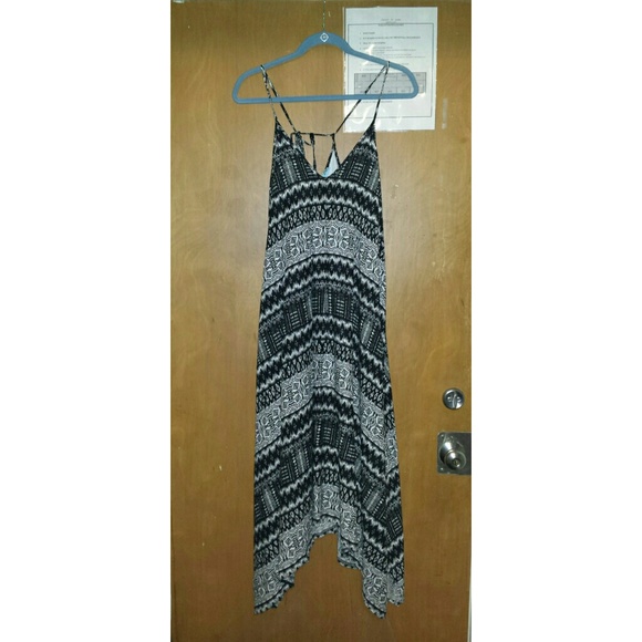 Francesca's Midi Tribal Pattern Dress