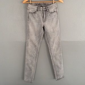 Light Gray American Eagle Skinny Jeans