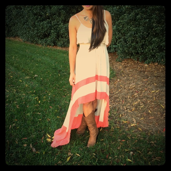 Hi-lo dress