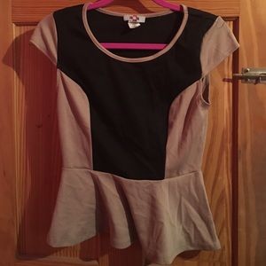 Woman's Peplum top