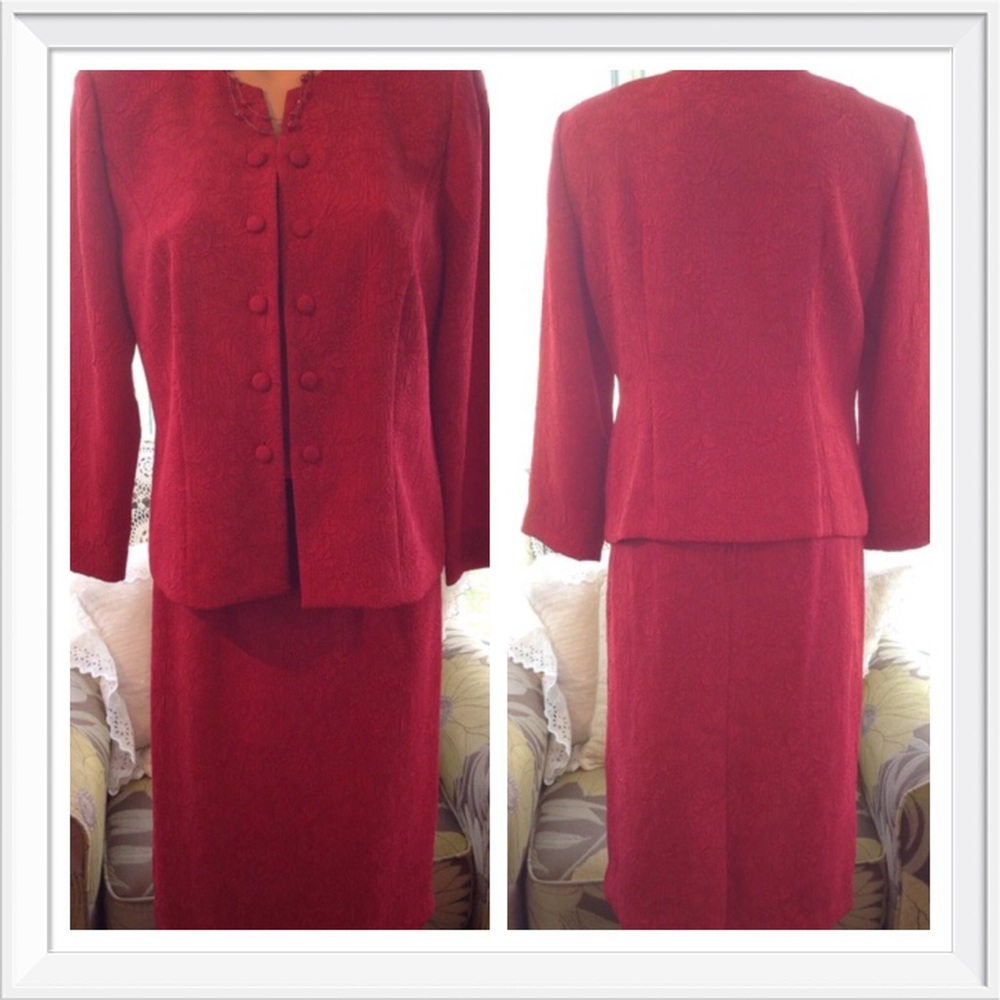 LN Beautiful Ann Travis 2 PC Skirt Set