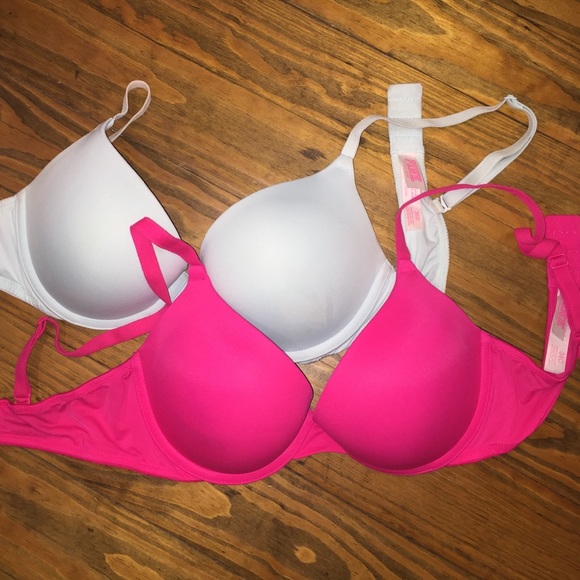 2 Victoria Secret Push Up Bras